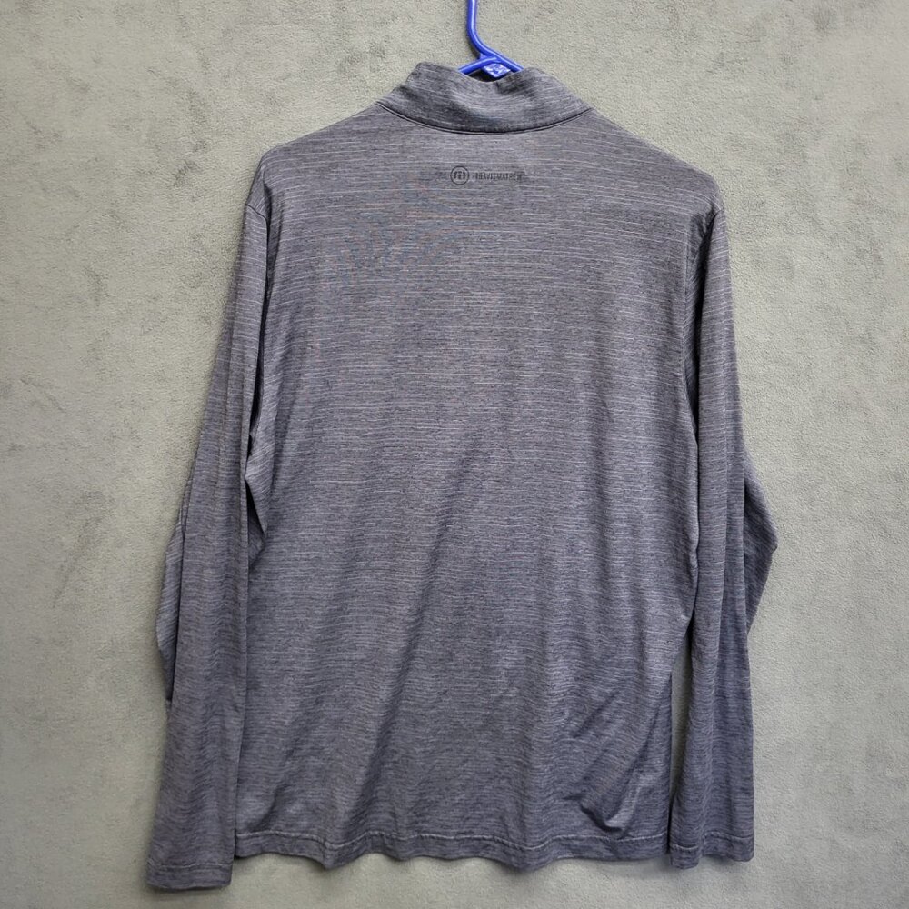 Travis Mathew 1/4 Zip Pullover Mens Large Gray Shirt Performance Golf Stretch - Picture 2 of 7